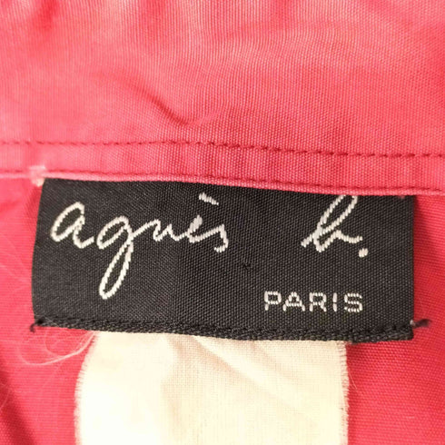 アニエスベー agnes b. 90S 旧タグ OLD レギュラカラー L/S シャツ レディース
