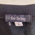 ワイズフォーリビング Ys for living バックロゴプリント クルーネック S/S Tシャツ メンズ JPN:L
