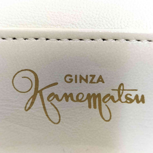 ギンザカネマツ 銀座かねまつ GINZA kanematsu モチーフ レザー ショルダー バッグ レディース