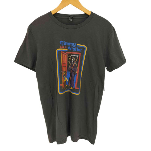 アンビル Anvil Timmy Has a Visitor プリント クルーネック S/S Tシャツ メンズ import:M