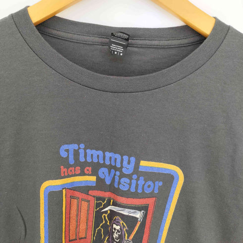 アンビル Anvil Timmy Has a Visitor プリント クルーネック S/S Tシャツ メンズ import:M