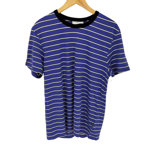 アミアレクサンドルマテュッシ AMI ALEXANDRE MATTIUSSI ボーダー クルーネック S/S Tシャツ メンズ import:L