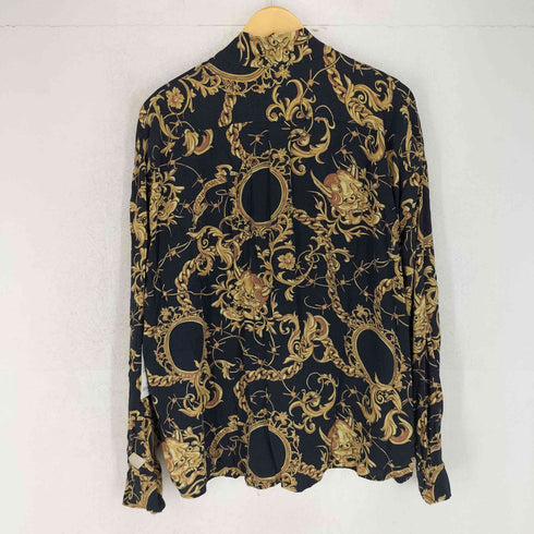 エルコンダクター el conductorH BOW TIE SHIRT バロック柄 総柄ネクタイシャツ メンズ 2