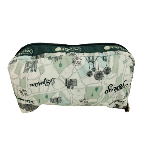 レスポートサック LeSportsac 東京マップ柄 アクセサリーポーチ レディース