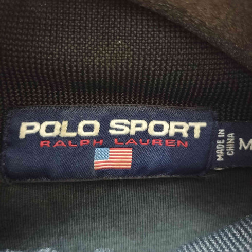 ポロスポーツラルフローレン POLO SPORT RALPH LAUREN 90s ポニー刺繍 トラックジャケット メンズ M