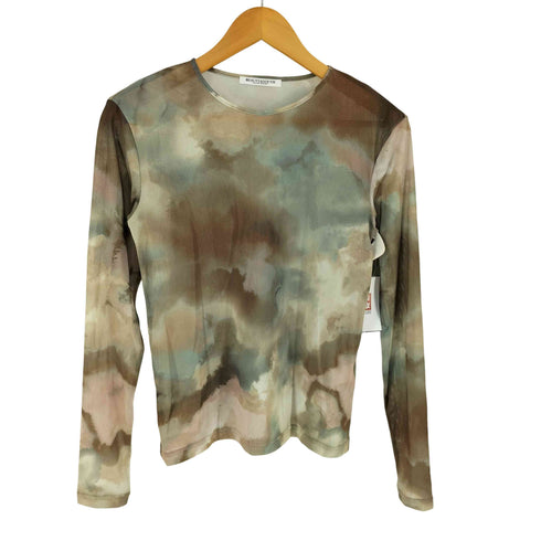 ビューティーアンドユースユナイテッドアローズ BEAUTY & YOUTH UNITED ARROWS アブストラクト シアー トップス レディース FREE
