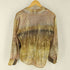 ザラ ZARA MULTICOLOURED TIE-DYE PRINT FOIL SHIRT レディース S