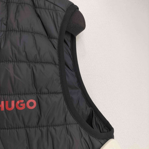 ヒューゴボス HUGO BOSS 中綿 ナイロンベストジャケット メンズ import:L