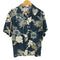 ALII ハワイ製 総柄 フラワープリント レーヨン S/S アロハシャツ メンズ import:XS