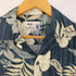 ALII ハワイ製 総柄 フラワープリント レーヨン S/S アロハシャツ メンズ import:XS