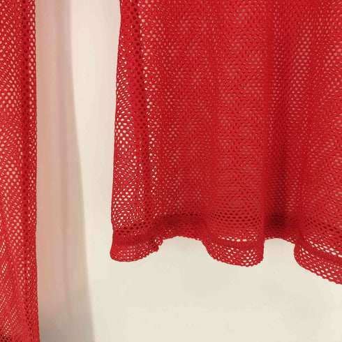 ユニフ UNIF メッシュ リンガー 長袖 Tシャツ レディース import:XS