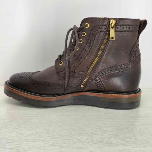 ブラックレーベルクレストブリッジ BLACK LABEL CRESTBRIDGE サイドジップ カントリーブーツ メンズ 27