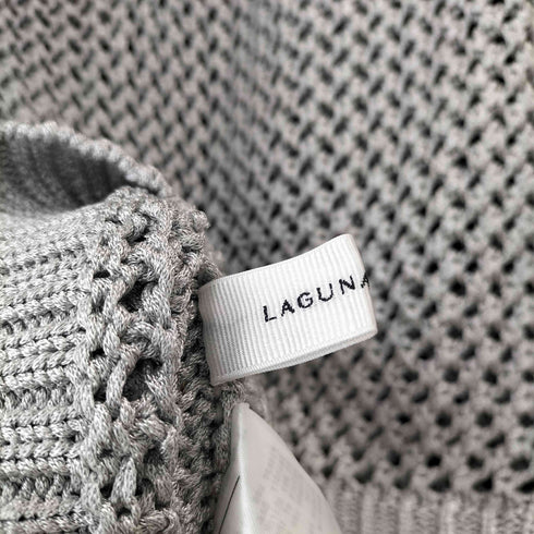 ラグナムーン LAGUNAMOON メッシュニットプルオーバー レディース FREE