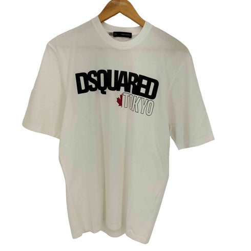 ディースクエアード DSQUARED2 ロゴ TOKYO プリント 半袖Tシャツ メンズ import:S