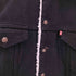 リーバイス Levis 80S USA製 ボタン裏527 裏地ボア ブラックデニムジャケット メンズ