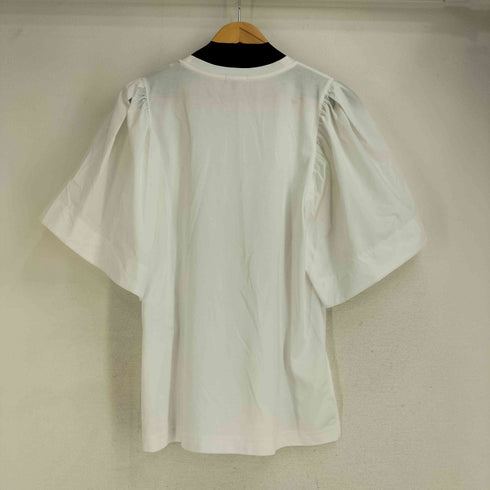 プラステ PLST ファブリックコンビフレアスリーブ レディース import:M