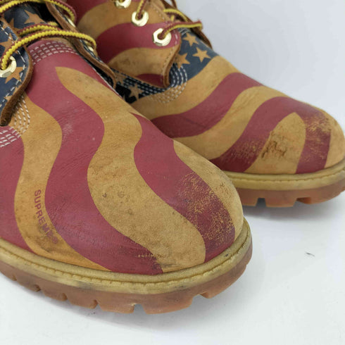 ティンバーランド Timberland 6inchi Boot Stars Stripes Wheat 星条旗 メンズ 9.5M