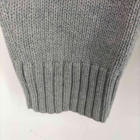 チャップス CHAPS 90S コットン ロゴ刺繍 クルーネック ニット メンズ import:M