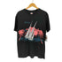 フルーツオブザルーム FRUIT OF THE LOOM 90s スーベニア フロッキープリントTシャツ メンズ L