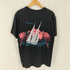 フルーツオブザルーム FRUIT OF THE LOOM 90s スーベニア フロッキープリントTシャツ メンズ L