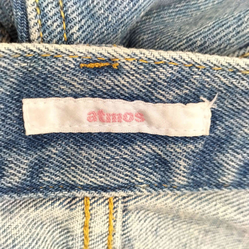アトモスピンク ATMOS PINK ローライズ フリンジ デニム パンツ レディース JPN:S