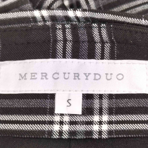 マーキュリーデュオ MERCURYDUO ベルト付ストレッチマーメイドイレヘムスカート レディース JPN:S