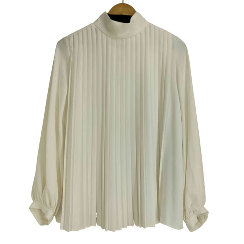 ミラオーウェン Mila Owen 24SS プリーツブラウス レディース JPN:1