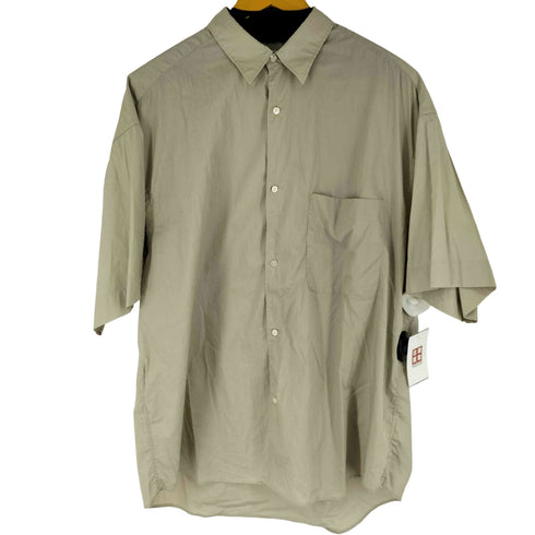 グラフペーパー Graphpaper BROAD S/S OVERSIZED REGULAR COLLAR SHIRT メンズ FREE