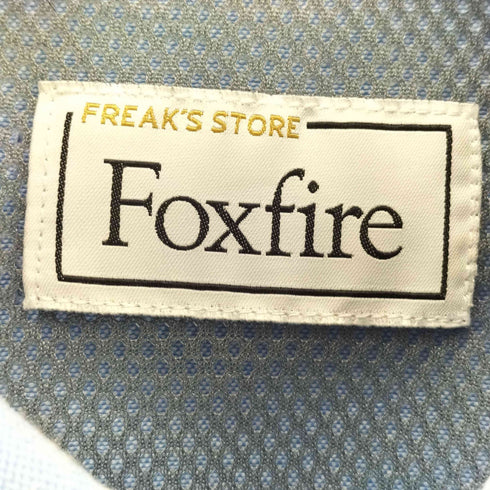 フリークスストア FREAKS STORE FOX FIRE 別注 オックスフォード フィッシングポケット クロップドショートスリーブシャツ メンズ JPN:L
