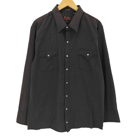 プレインズ PLAINS TALL MAN ウエスタンシャツ メンズ XXLT