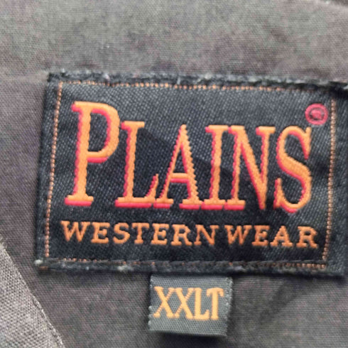 プレインズ PLAINS TALL MAN ウエスタンシャツ メンズ XXLT