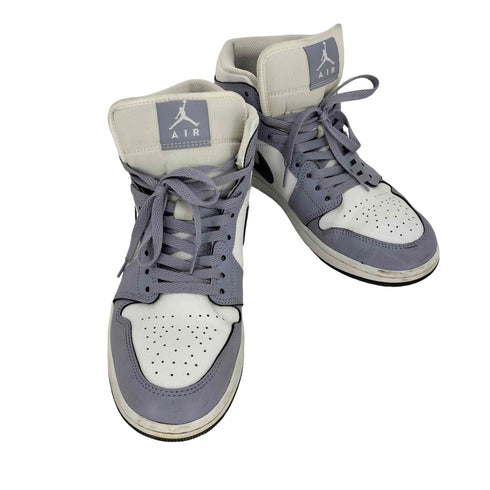 ジョーダンブランド JORDAN BRAND Air Jordan 1 Mid White/Indigo Haze/Dark Blue Grey メンズ JPN:27.5