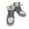 ジョーダンブランド JORDAN BRAND Air Jordan 1 Mid White/Indigo Haze/Dark Blue Grey メンズ JPN:27.5