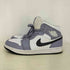 ジョーダンブランド JORDAN BRAND Air Jordan 1 Mid White/Indigo Haze/Dark Blue Grey メンズ JPN:27.5