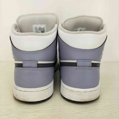ジョーダンブランド JORDAN BRAND Air Jordan 1 Mid White/Indigo Haze/Dark Blue Grey メンズ JPN:27.5