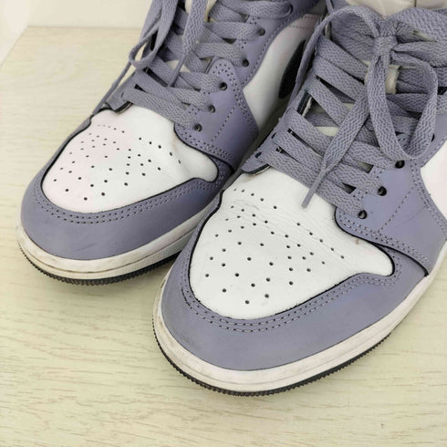 ジョーダンブランド JORDAN BRAND Air Jordan 1 Mid White/Indigo Haze/Dark Blue Grey メンズ JPN:27.5