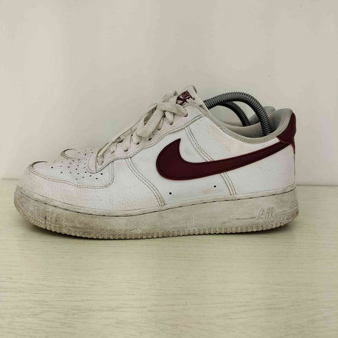 ナイキ NIKE Air Force 1 07 WHITE/TEAM RED メンズ JPN:27.5