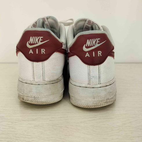 ナイキ NIKE Air Force 1 07 WHITE/TEAM RED メンズ JPN:27.5
