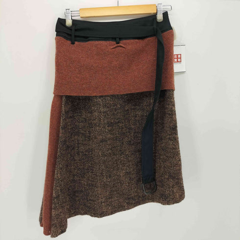 ジャンポールゴルチエ Jean Paul GAULTIER 90s-00s アシンメトリーツイードスカート archive レディース JPN:40