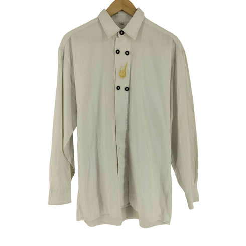 アンジェロリトリコ angelo litrico L/S チロリアンシャツ メンズ M