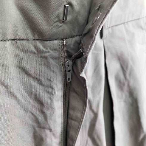 ザラ ZARA コットン タック ワイド ジャンプスーツ レディース import:S