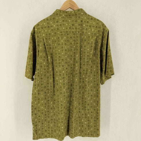 コロンビア Columbia S/S 総柄半袖シャツ メンズ L