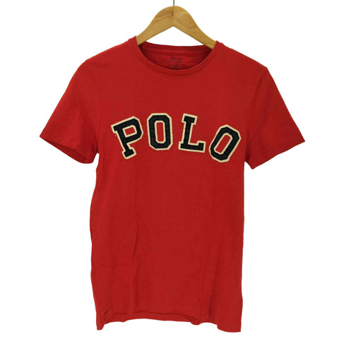 ポロラルフローレン POLO RALPH LAUREN CUSTOM FIT ロゴ 刺繍 パッチ Tシャツ メンズ import:S