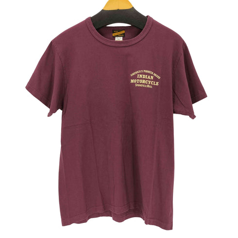 インディアンモーターサイクル INDIAN MOTORCYCLE 両面プリント S/S Tシャツ メンズ import:L