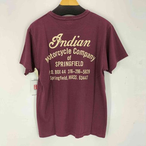 インディアンモーターサイクル INDIAN MOTORCYCLE 両面プリント S/S Tシャツ メンズ import:L