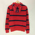 ポロラルフローレン POLO RALPH LAUREN ポニー 刺繍 ボーダー ラガー プルオーバー パーカー フーディー メンズ import:S