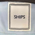 シップス SHIPS L/S ノーカラーコットンシャツ メンズ