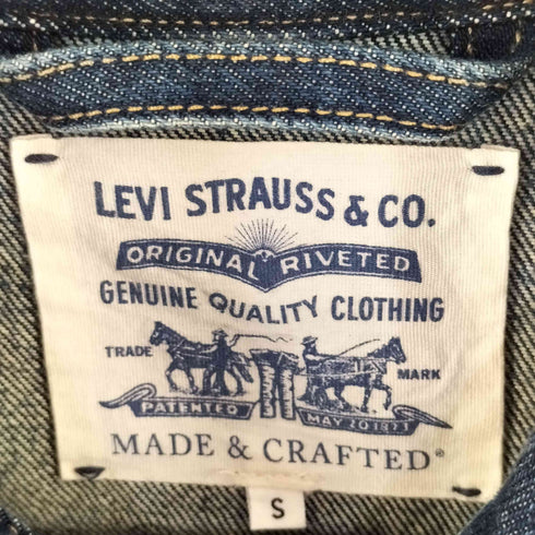 リーバイスメイドアンドクラフテッド Levis Made & Crafted トルコ製 デニムジャケット レディース S