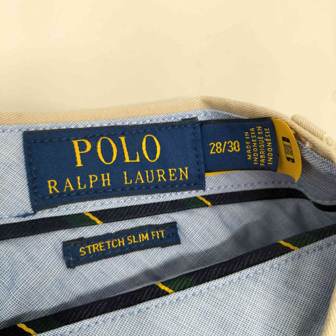 ポロラルフローレン POLO RALPH LAUREN STRETCH SLIM FIT テーパード チノ パンツ トラウザー メンズ 28/30