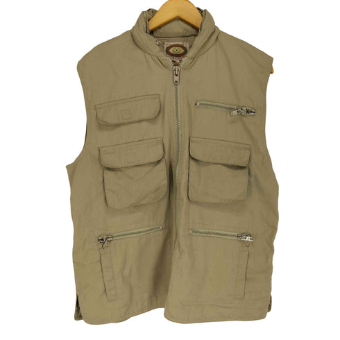 バナナリパブリック BANANA REPUBLIC 80-90s マルチポケット フィッシングベスト メンズ L